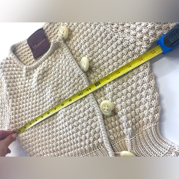 525 American Medium Weight Chunky Warm Cozy Knitted Sweater Dress MEDIUM Holiday - Picture 8 of 9